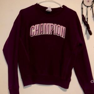Champion sweatshirt size medium